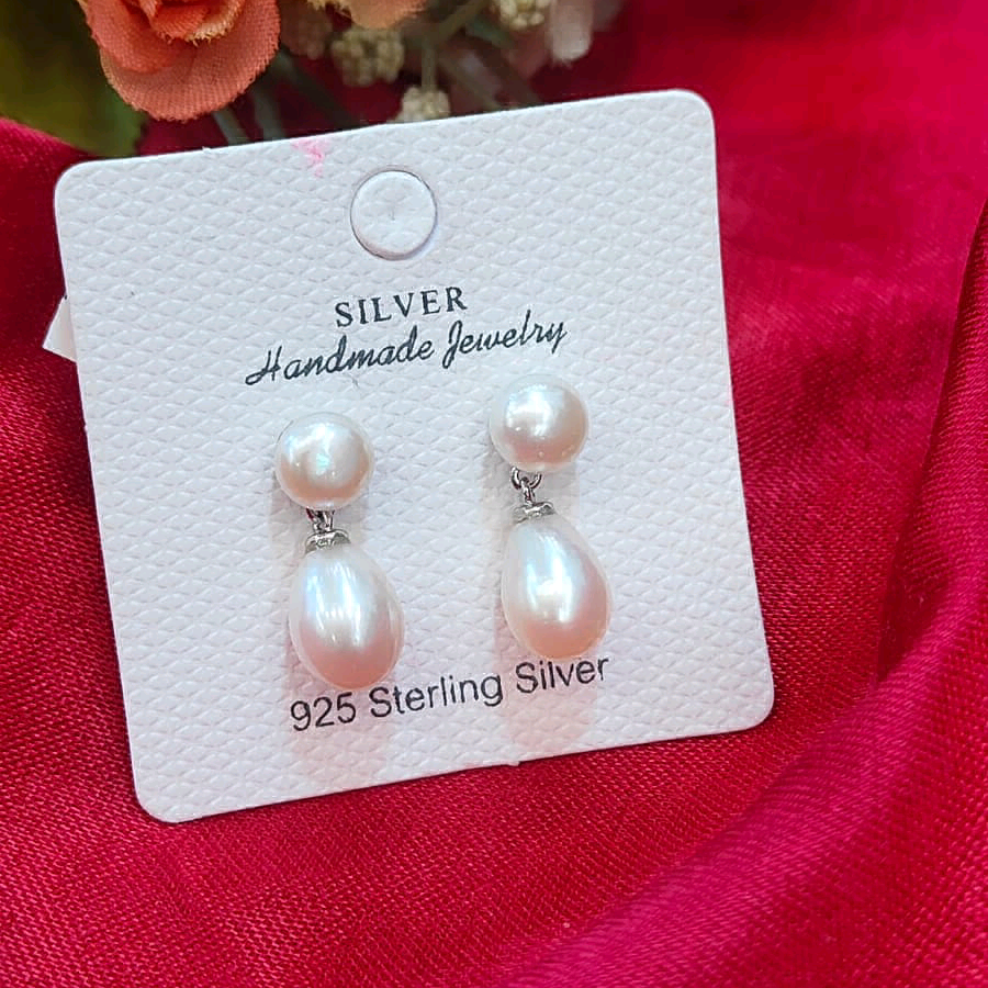 Fresh Water Pearl Drop Earrings 